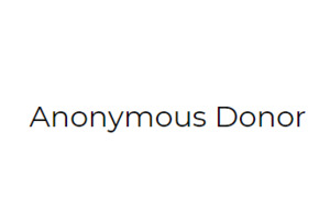 Anonymous Donor